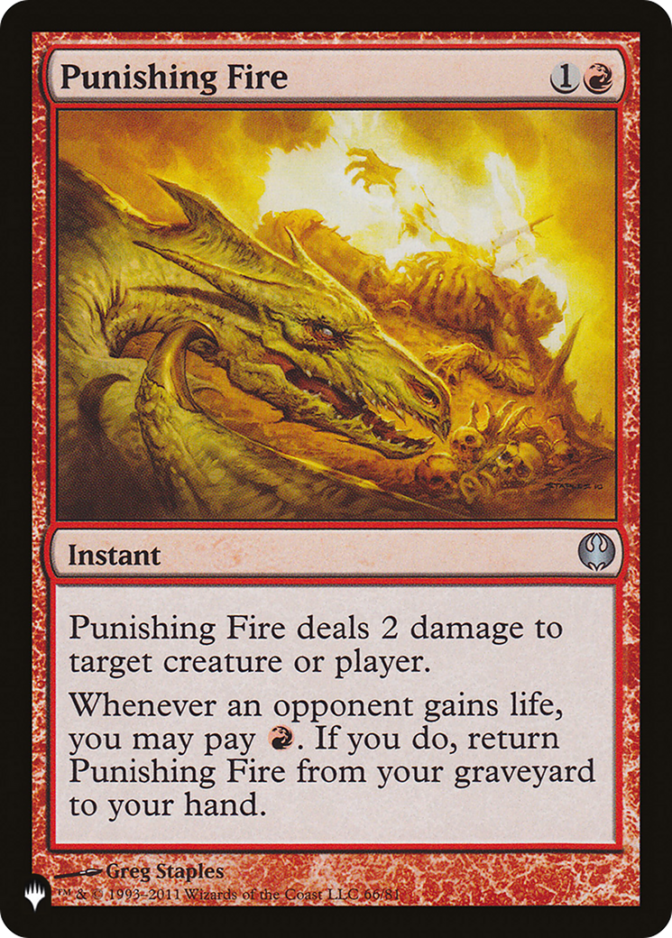 Punishing Fire [The List Reprints] | Magic Magpie