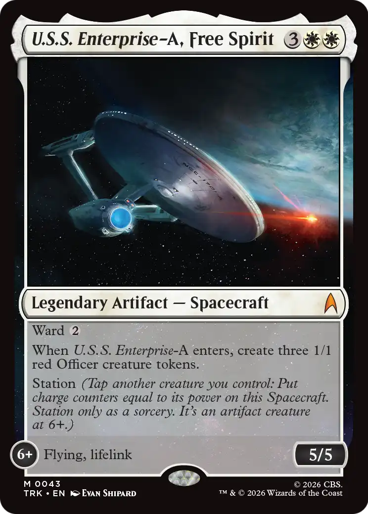 U.S.S. Enterprise-A, Free Spirit [Star Trek] | Magic Magpie