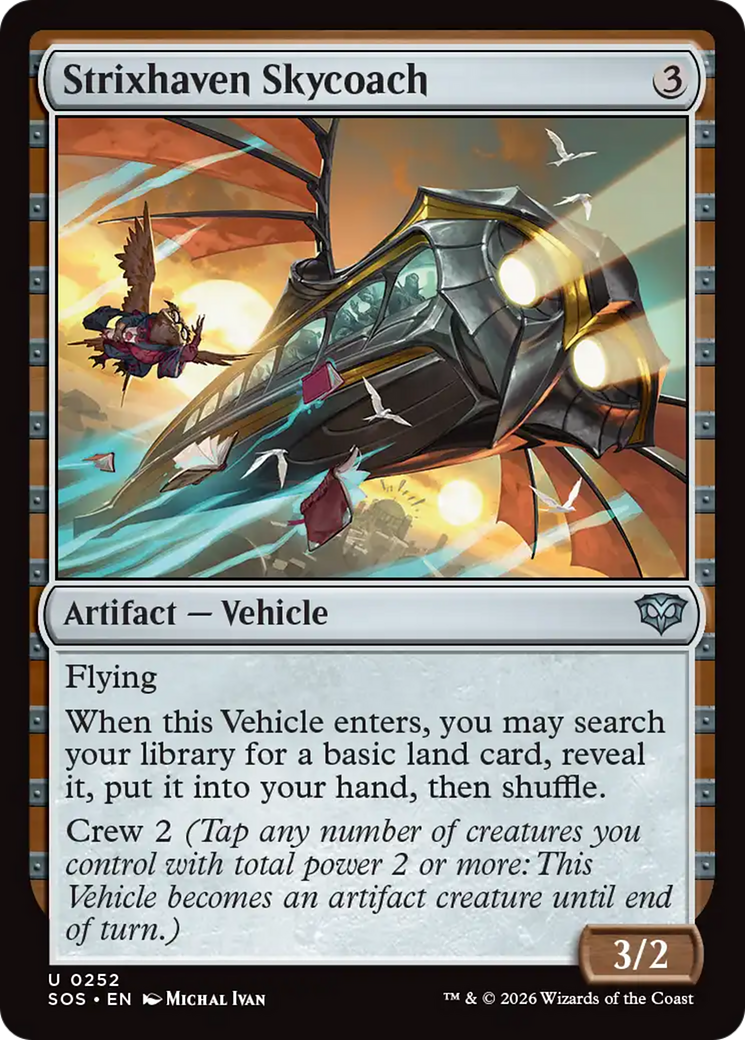 Strixhaven Skycoach [Secrets of Strixhaven] | Magic Magpie
