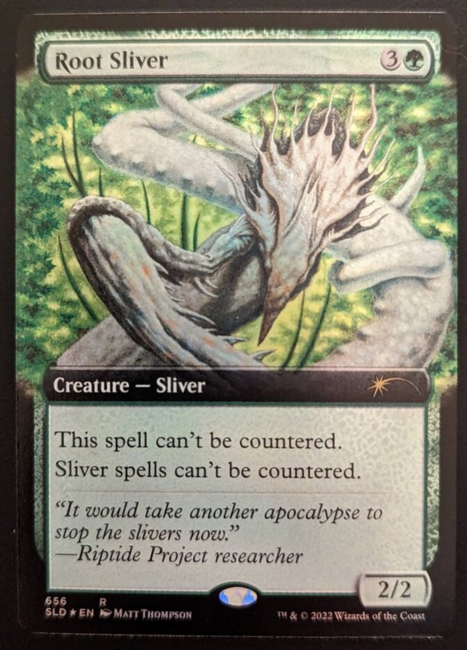 Root Sliver (Extended Art) [Secret Lair Drop Promos] | Magic Magpie