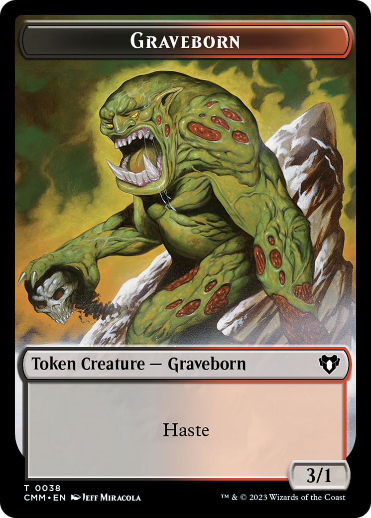 Graveborn Token [Commander Masters Tokens] | Magic Magpie