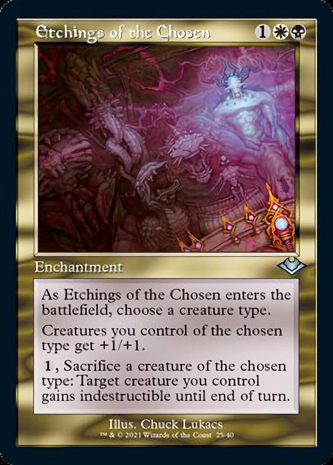 Etchings of the Chosen (Retro) [Modern Horizons] | Magic Magpie