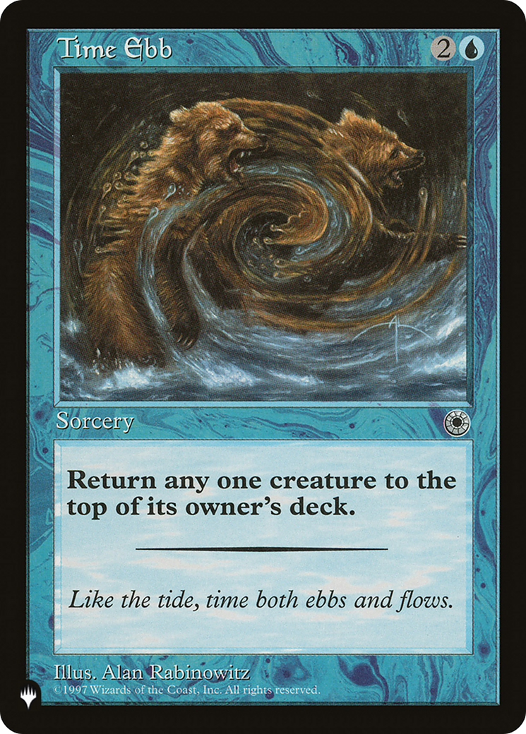 Time Ebb [The List Reprints] | Magic Magpie