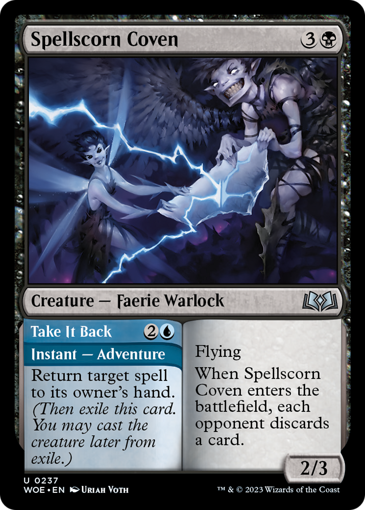 Spellscorn Coven // Take It Back [Wilds of Eldraine] | Magic Magpie