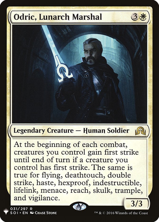 Odric, Lunarch Marshal [The List] | Magic Magpie