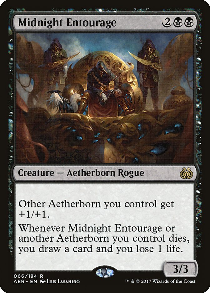 Midnight Entourage [Aether Revolt] | Magic Magpie