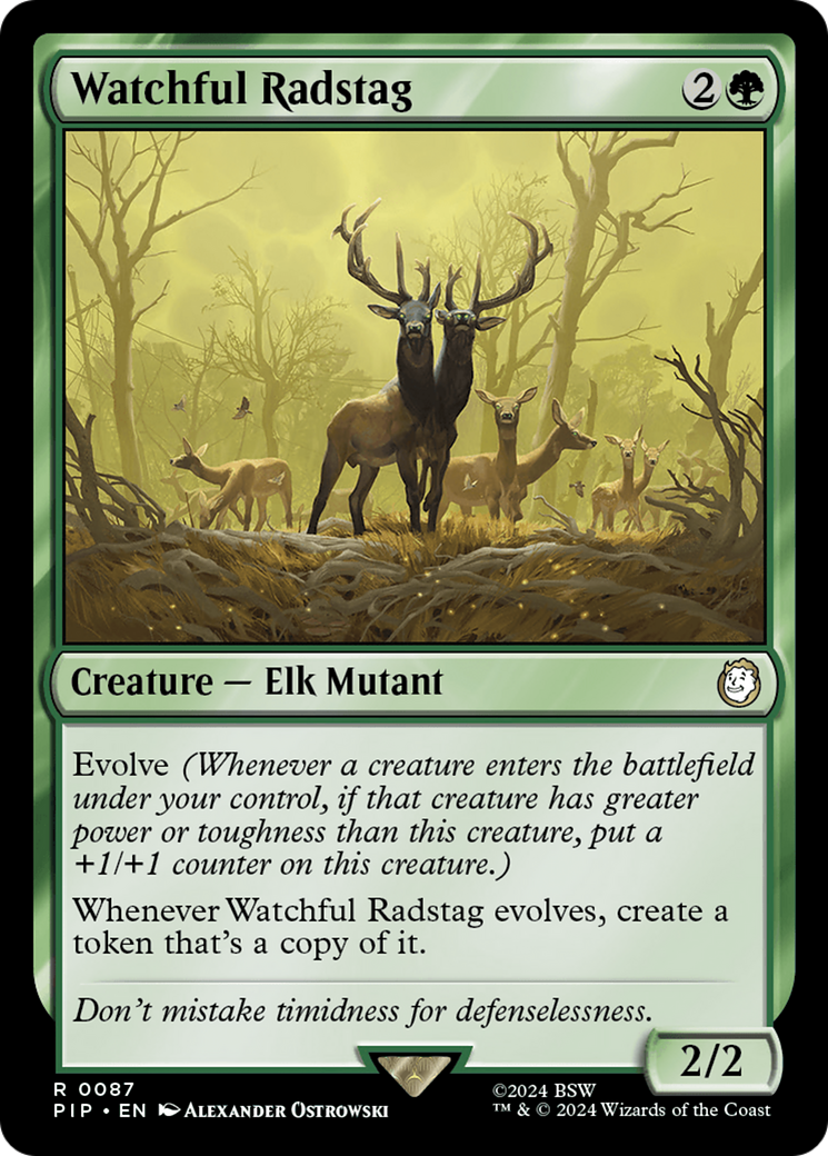 Watchful Radstag [Fallout] | Magic Magpie