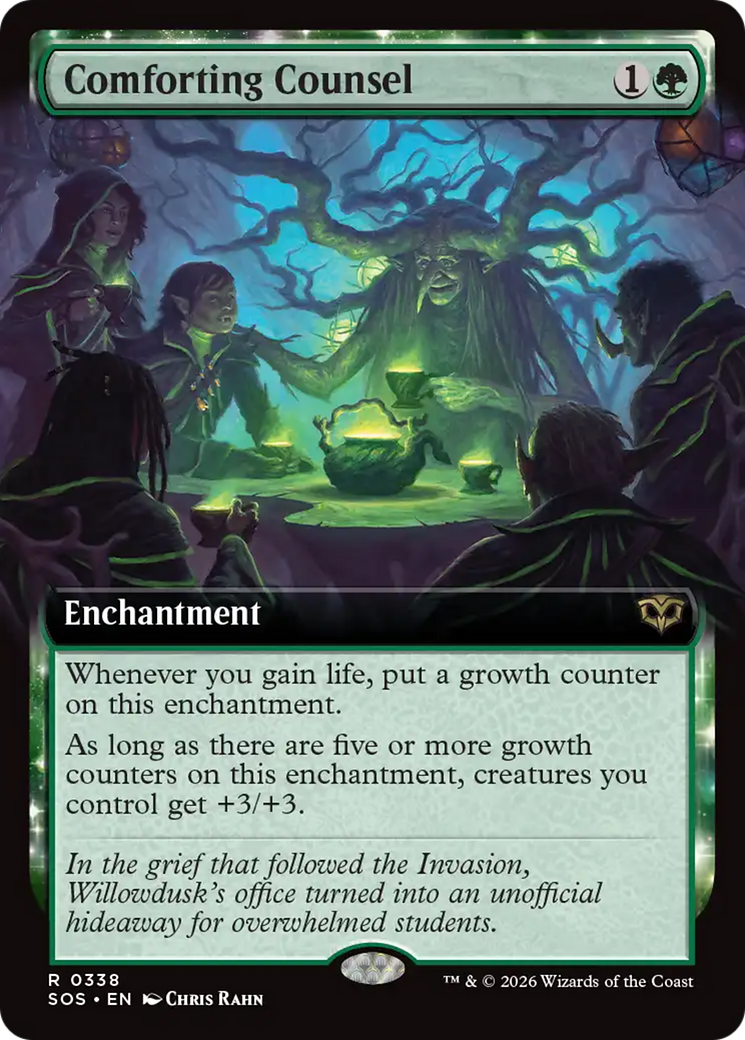 Comforting Counsel (Extended Art) [Secrets of Strixhaven] | Magic Magpie