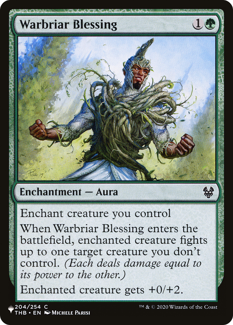 Warbriar Blessing [The List Reprints] | Magic Magpie