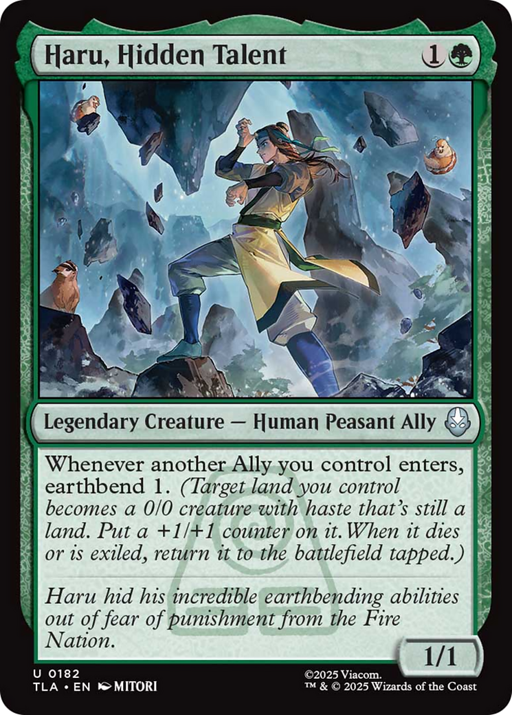 Haru, Hidden Talent [Avatar: The Last Airbender] | Magic Magpie