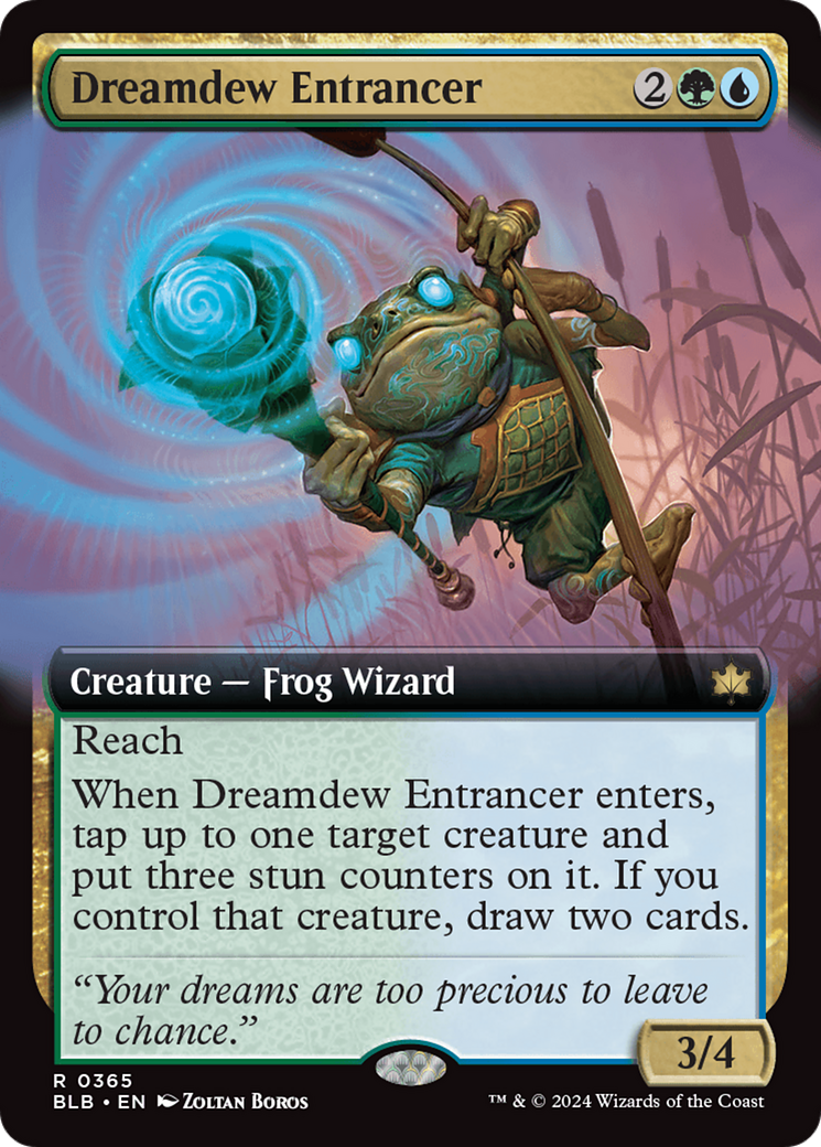 Dreamdew Entrancer (Extended Art) [Bloomburrow] | Magic Magpie