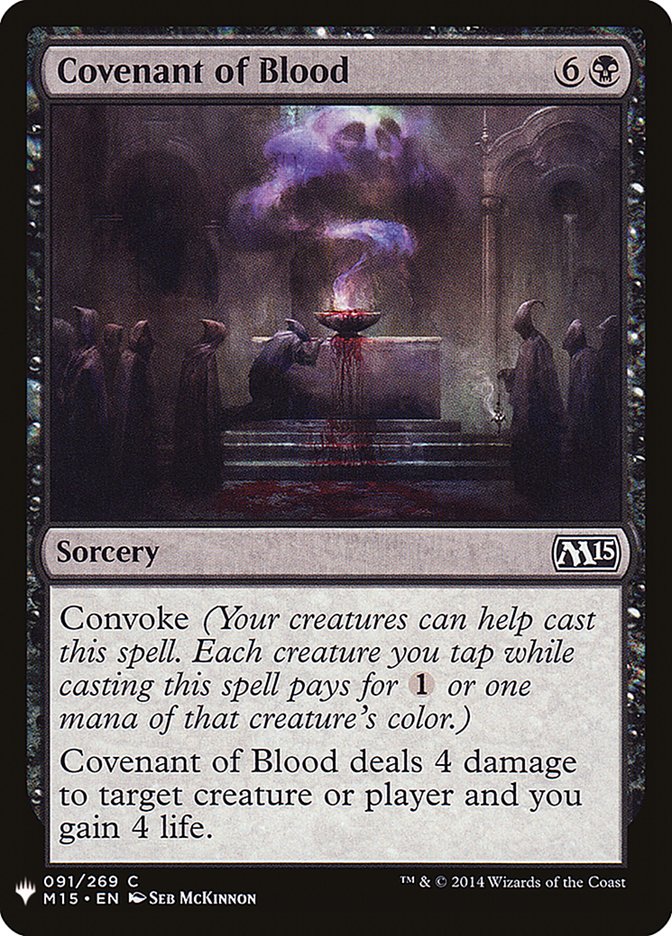 Covenant of Blood [Mystery Booster] | Magic Magpie