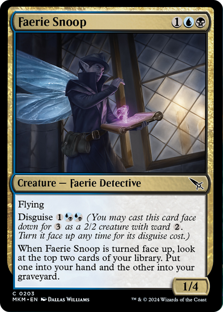 Faerie Snoop [Murders at Karlov Manor] | Magic Magpie