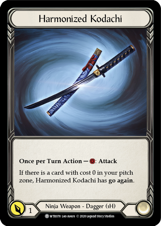 Harmonized Kodachi // Quicken [U-WTR078 // U-WTR225] (Welcome to Rathe Unlimited)  Unlimited Normal | Magic Magpie