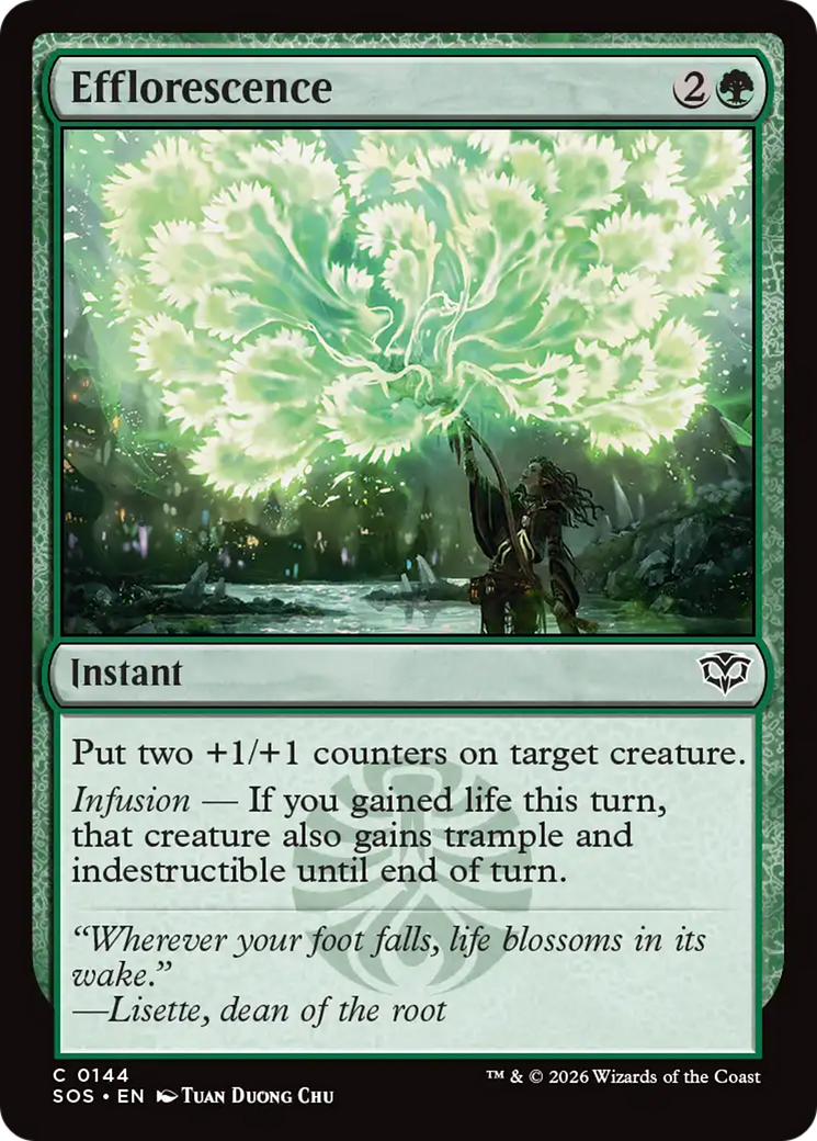 Efflorescence [Secrets of Strixhaven] | Magic Magpie