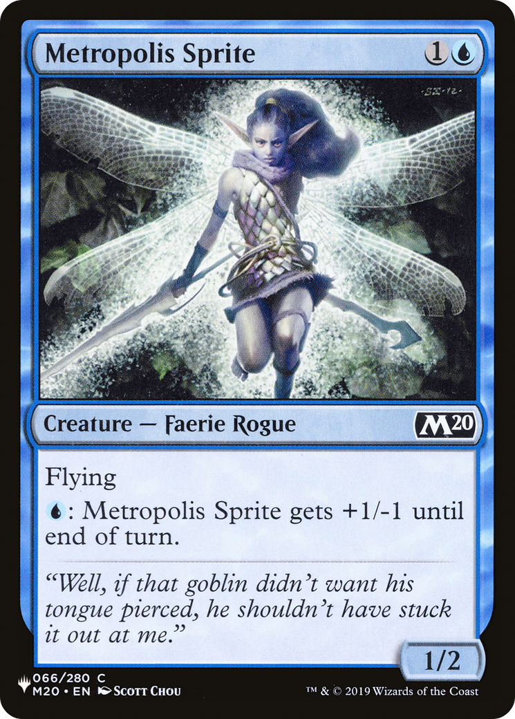 Metropolis Sprite [The List] | Magic Magpie