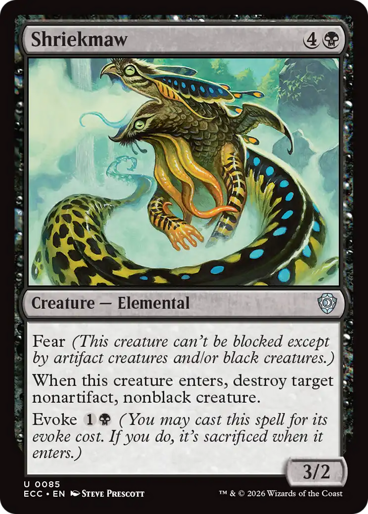 Shriekmaw [Lorwyn Eclipsed Commander] | Magic Magpie