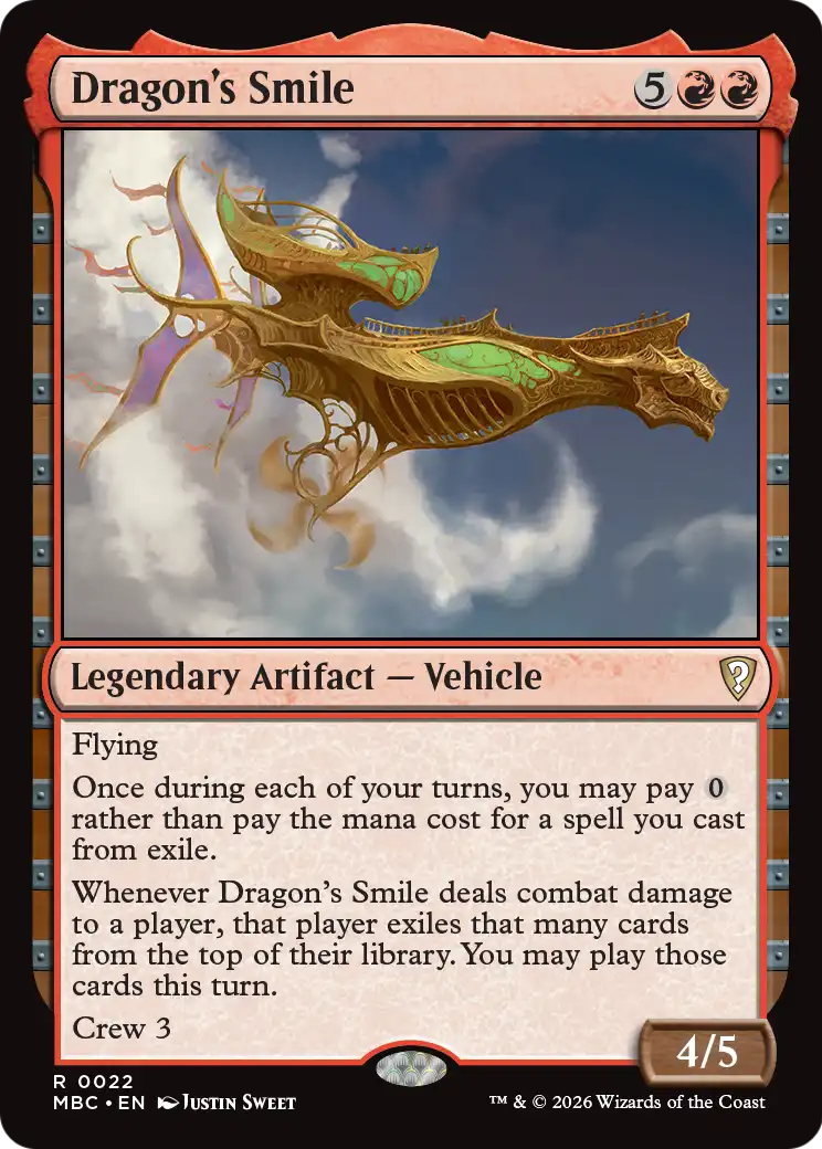 Dragon's Smile [Mystery Booster: Commander Edition] | Magic Magpie