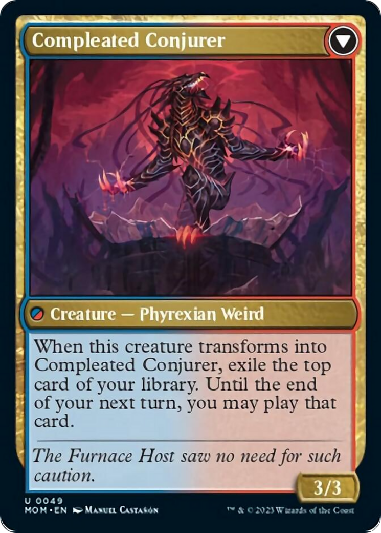 Captive Weird // Compleated Conjurer [March of the Machine] | Magic Magpie