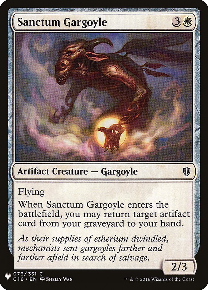 Sanctum Gargoyle [Mystery Booster] | Magic Magpie
