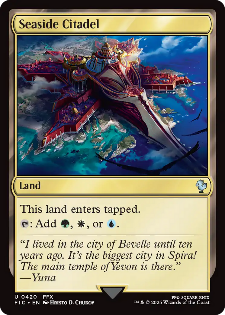 Seaside Citadel [FINAL FANTASY Commander] | Magic Magpie