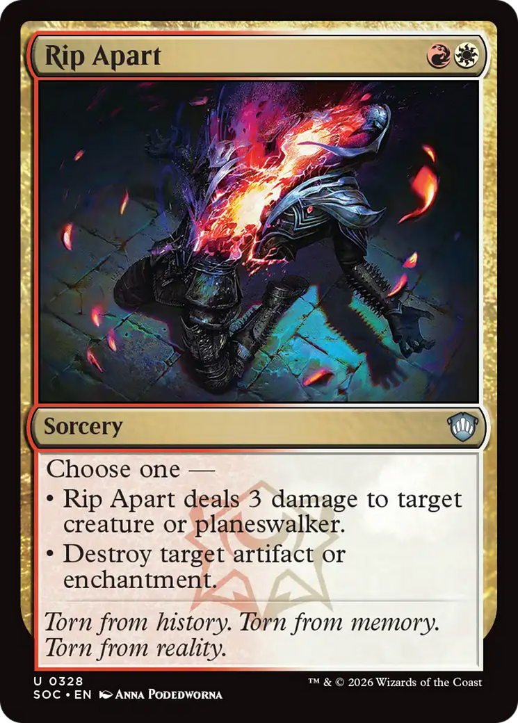 Rip Apart [Secrets of Strixhaven Commander] | Magic Magpie