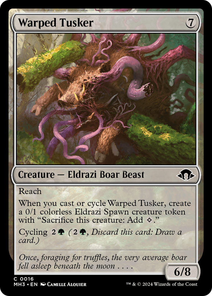 Warped Tusker [Modern Horizons 3] | Magic Magpie