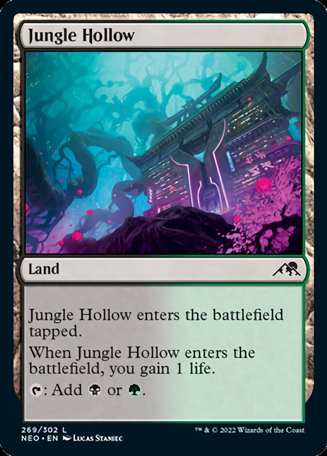Jungle Hollow [Kamigawa: Neon Dynasty] | Magic Magpie