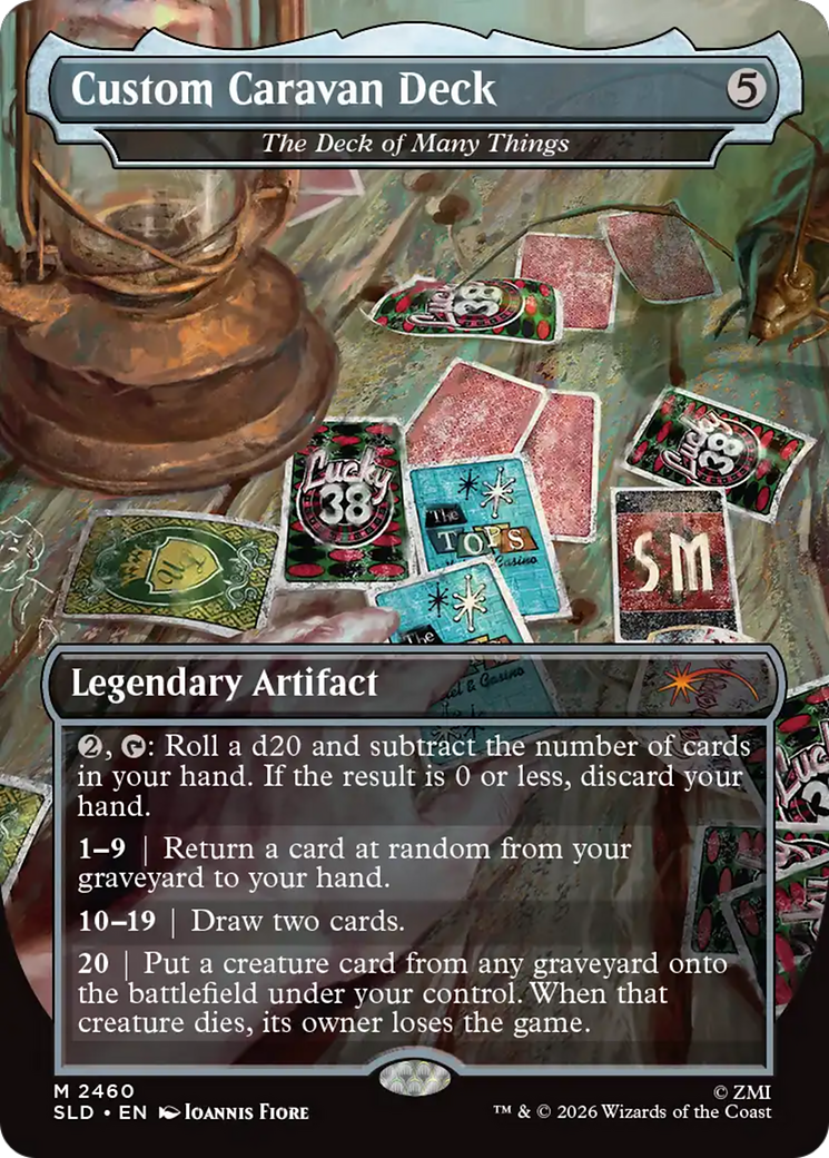 Custom Caravan Deck - The Deck of Many Things [Secret Lair Drop Series] | Magic Magpie