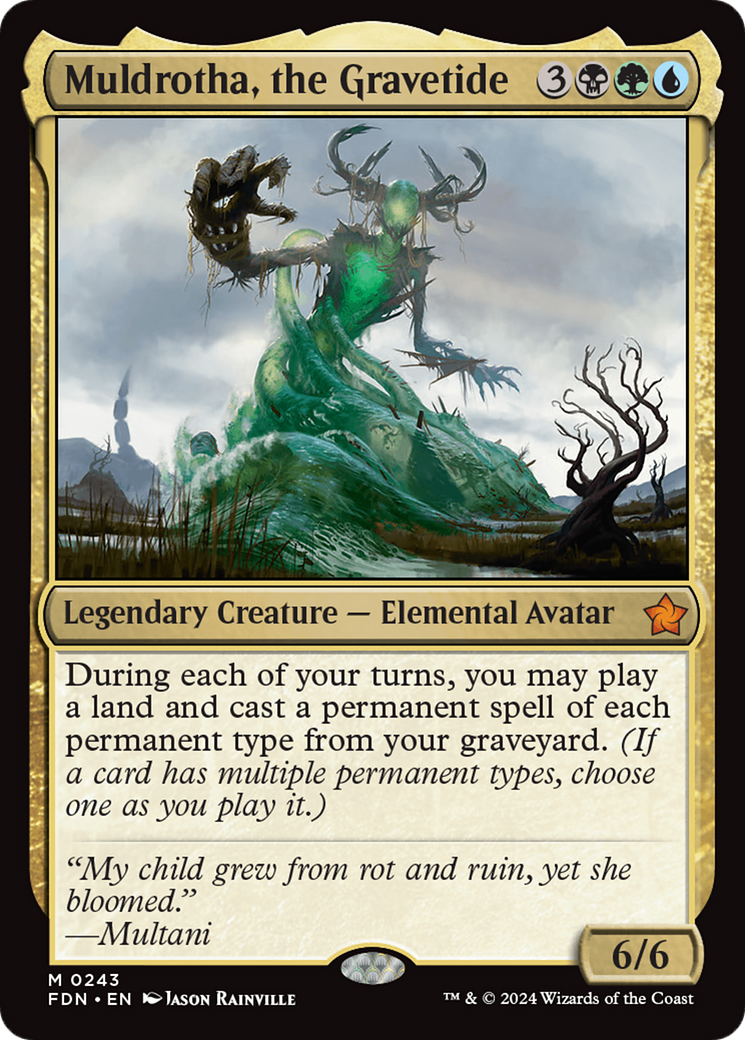 Muldrotha, the Gravetide [Foundations] | Magic Magpie