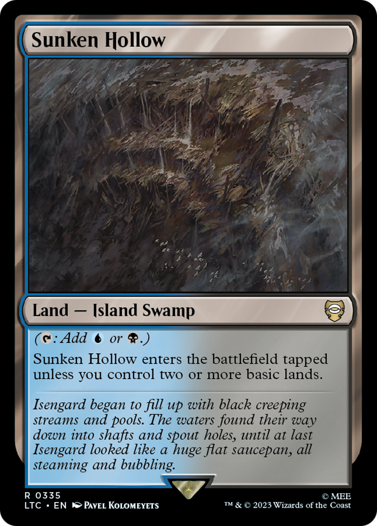 Sunken Hollow [The Lord of the Rings: Tales of Middle-Earth Commander] | Magic Magpie