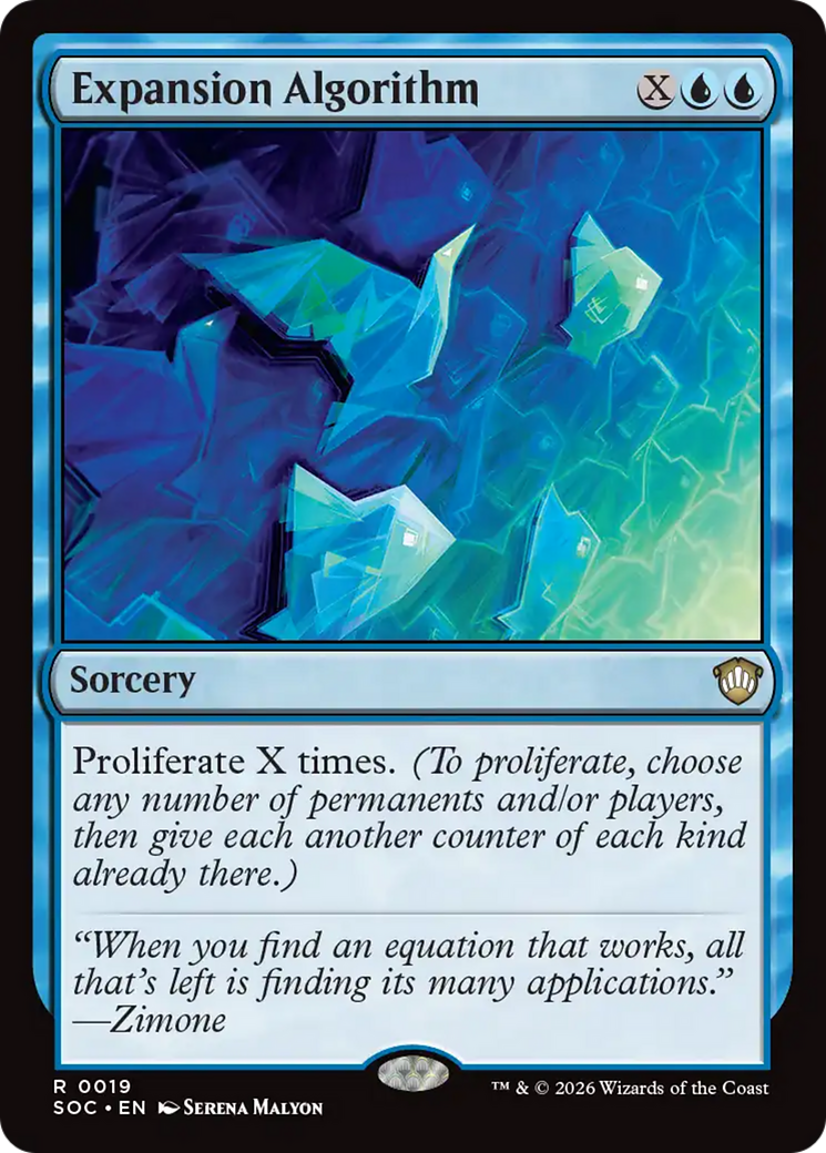 Expansion Algorithm [Secrets of Strixhaven Commander] | Magic Magpie