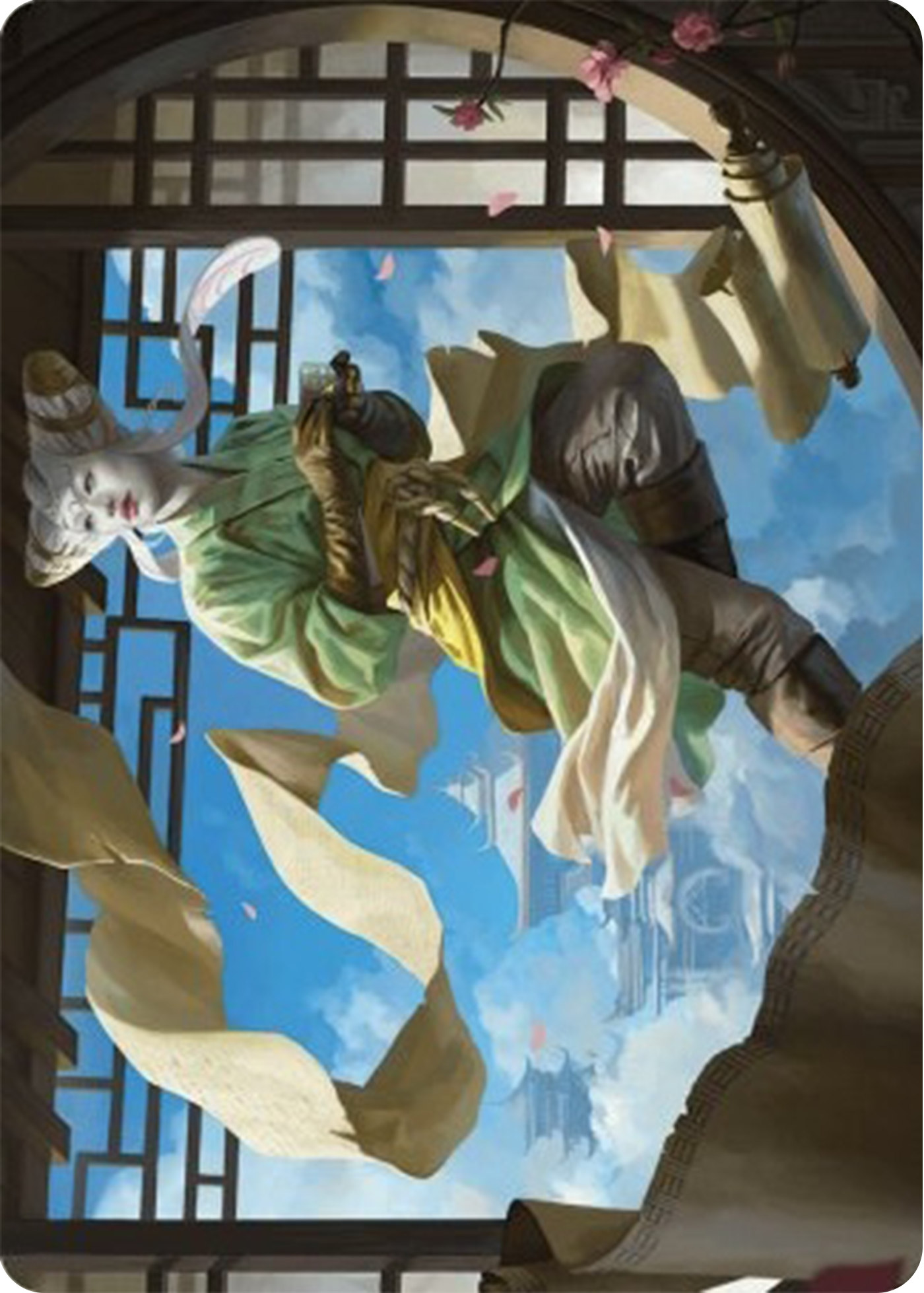 Tamiyo, Inquisitive Student Art Card [Modern Horizons 3 Art Series] | Magic Magpie