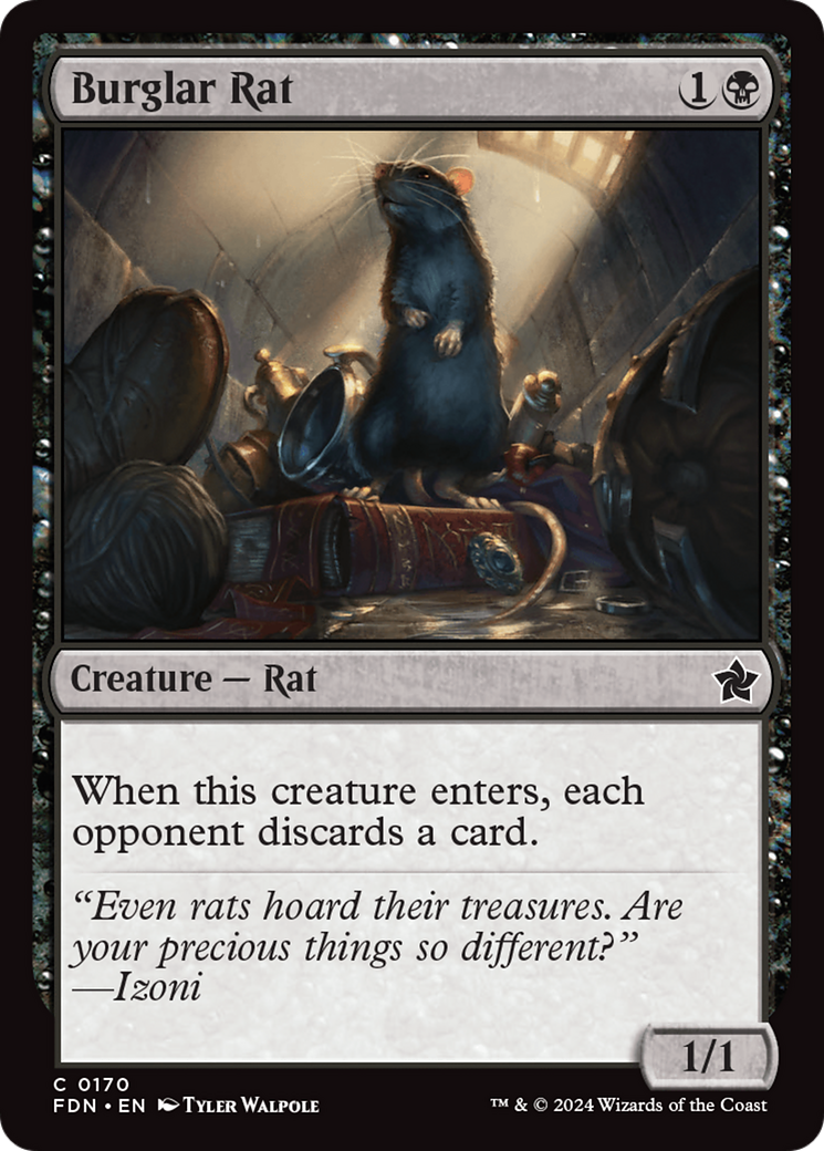 Burglar Rat [Foundations] | Magic Magpie