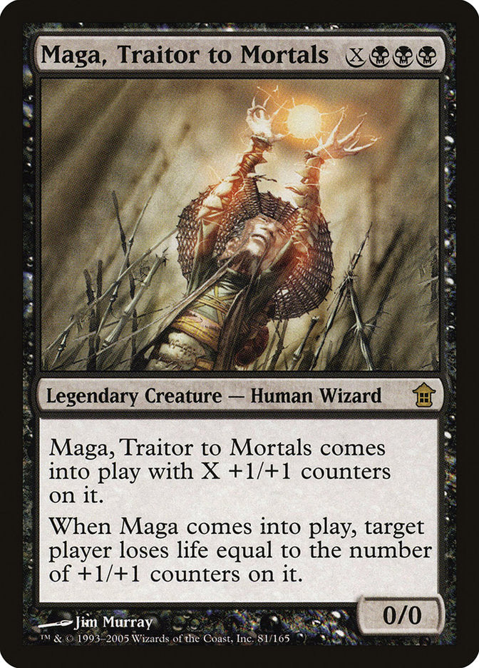 Maga, Traitor to Mortals [Saviors of Kamigawa] | Magic Magpie