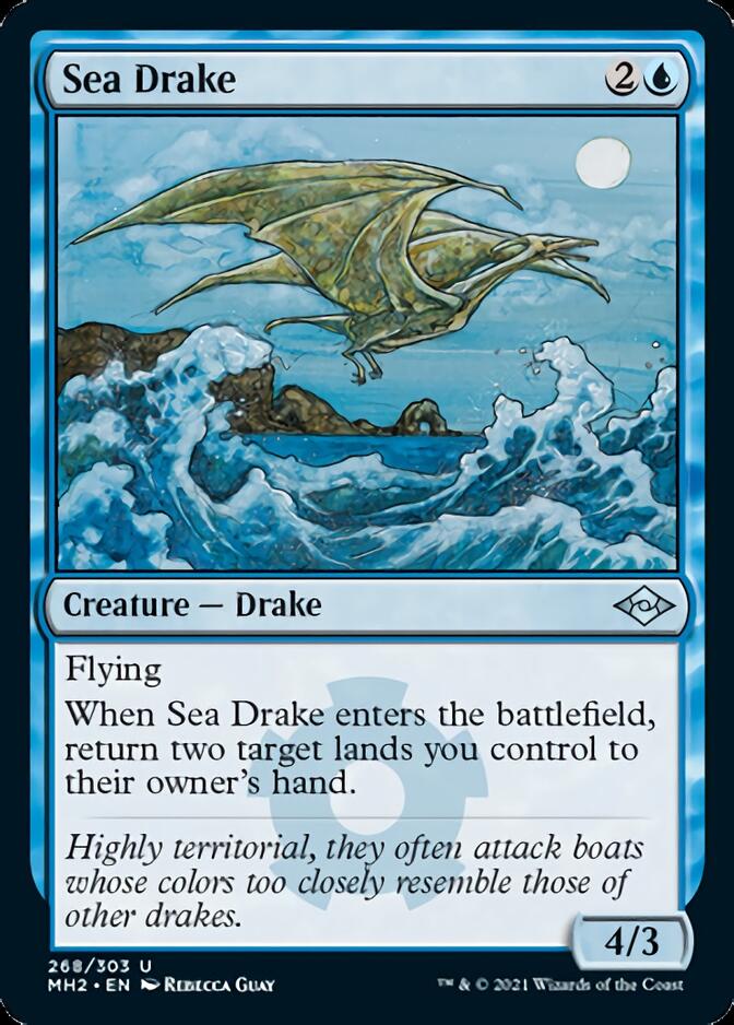 Sea Drake (Foil Etched) [Modern Horizons 2] | Magic Magpie