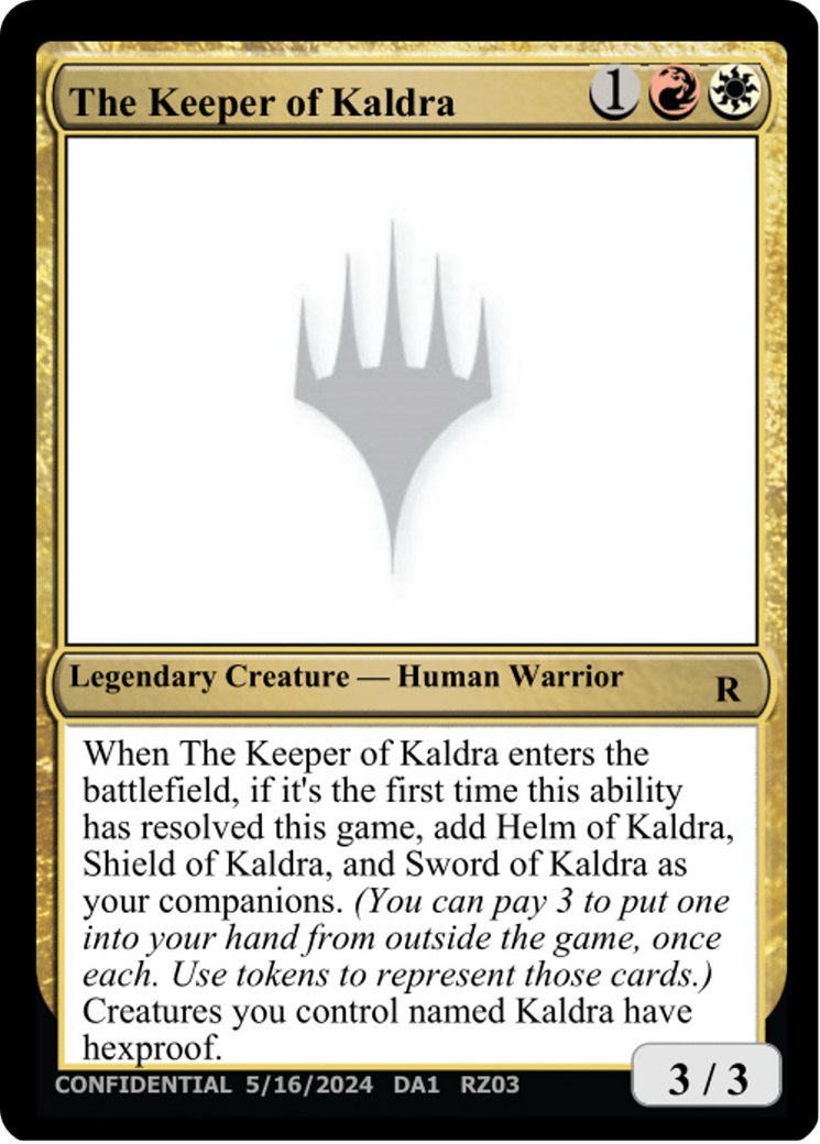 The Keeper of Kaldra [Unknown Event] | Magic Magpie