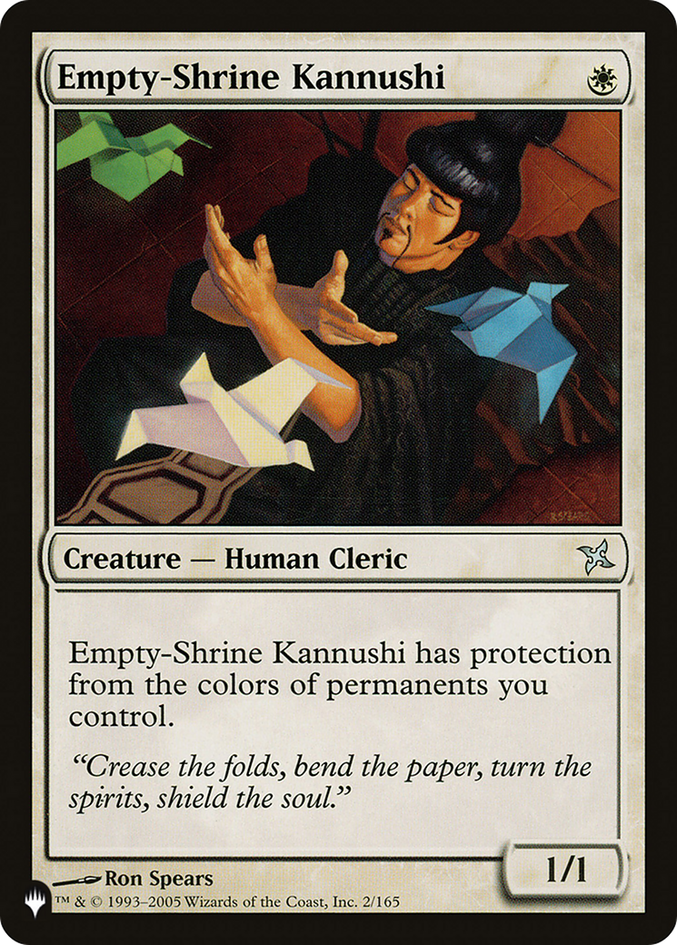 Empty-Shrine Kannushi [The List Reprints] | Magic Magpie