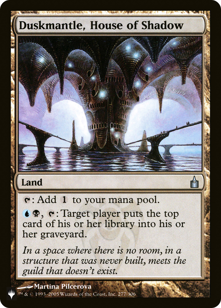 Duskmantle, House of Shadow [The List] | Magic Magpie