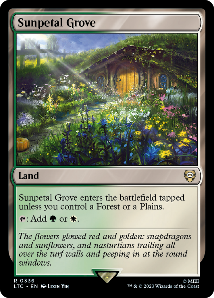 Sunpetal Grove [The Lord of the Rings: Tales of Middle-Earth Commander] | Magic Magpie