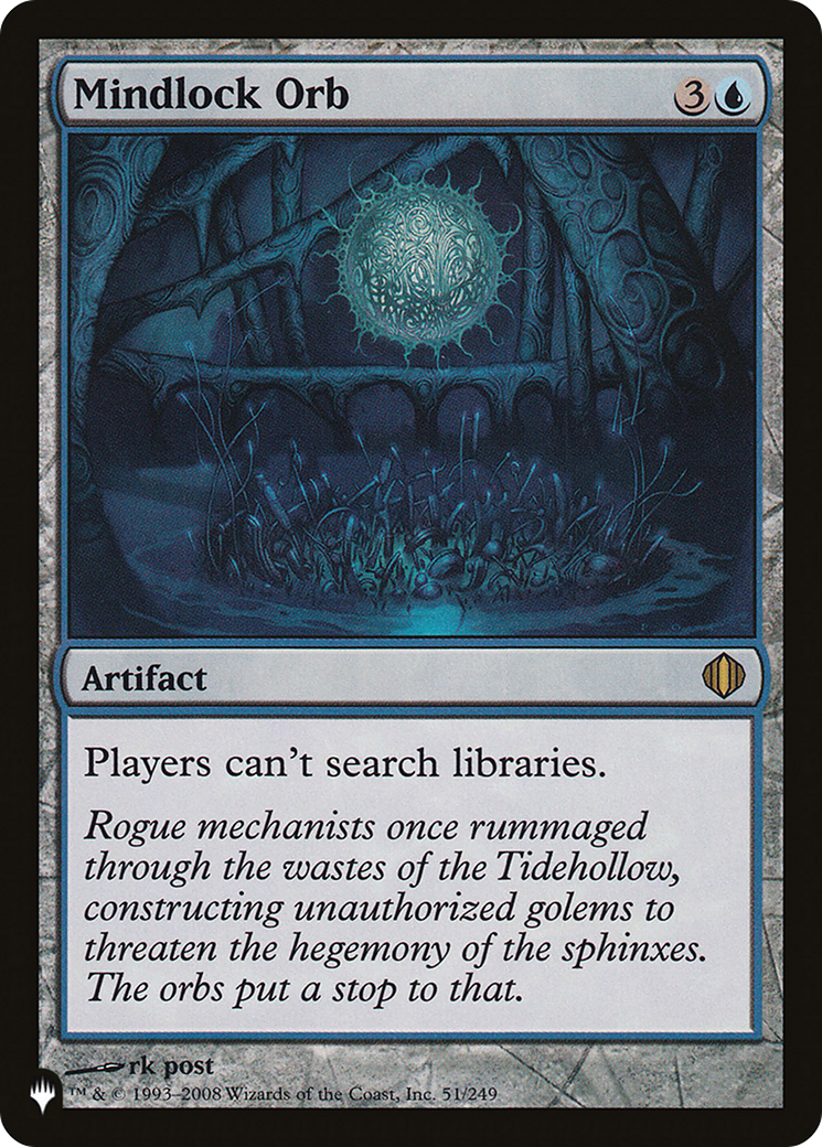 Mindlock Orb [The List] | Magic Magpie