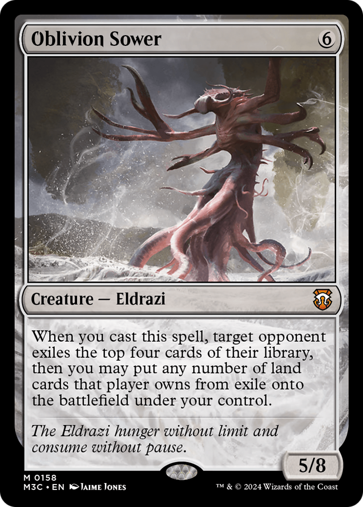 Oblivion Sower (Ripple Foil) [Modern Horizons 3 Commander] | Magic Magpie