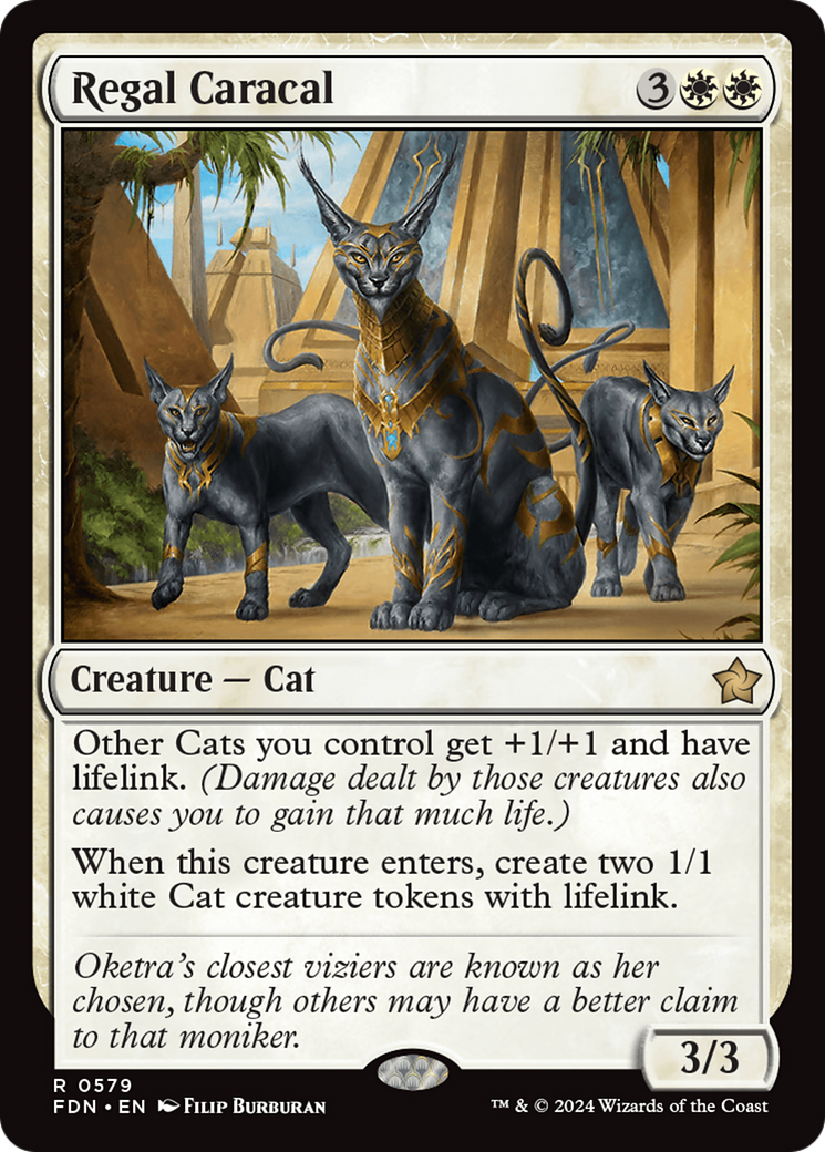 Regal Caracal [Foundations] | Magic Magpie