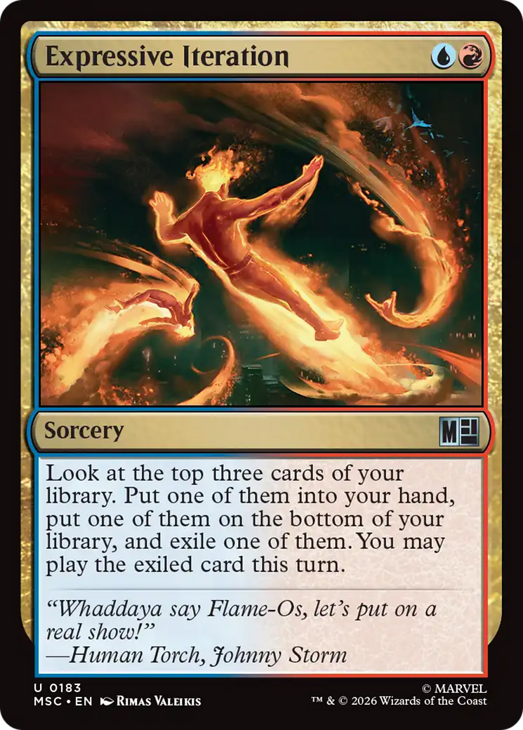 Expressive Iteration [Marvel Super Heroes Commander] | Magic Magpie