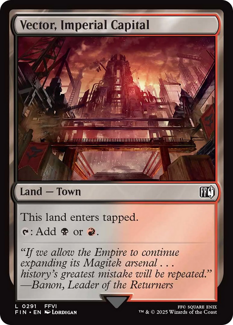 Vector, Imperial Capital [FINAL FANTASY] | Magic Magpie