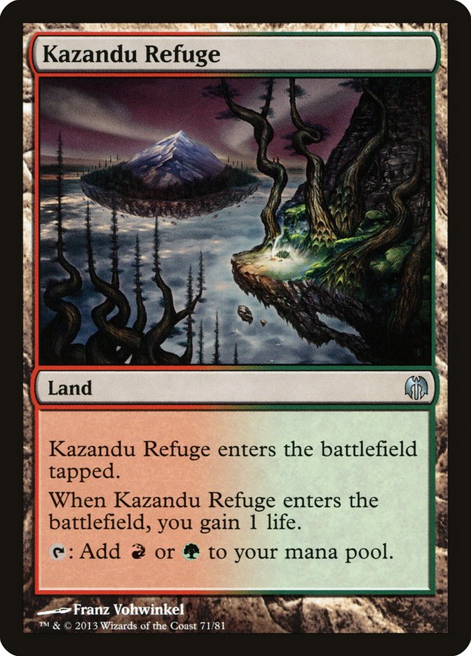 Kazandu Refuge [Duel Decks: Heroes vs. Monsters] | Magic Magpie