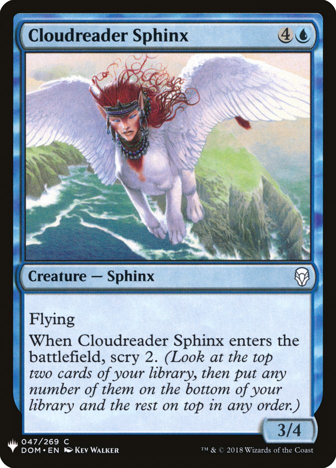 Cloudreader Sphinx [Mystery Booster] | Magic Magpie