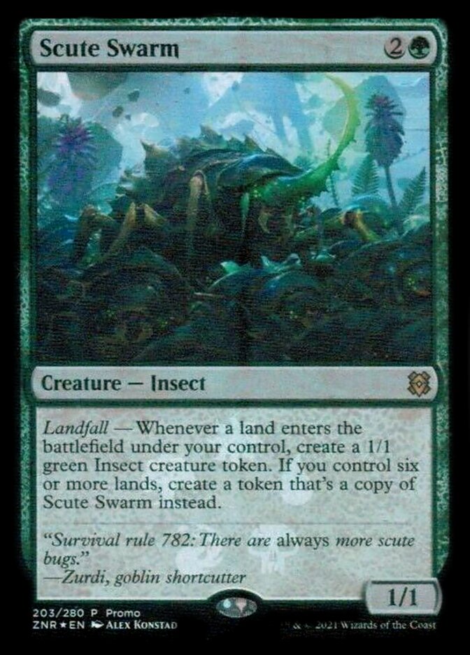 Scute Swarm [Resale Promos] | Magic Magpie