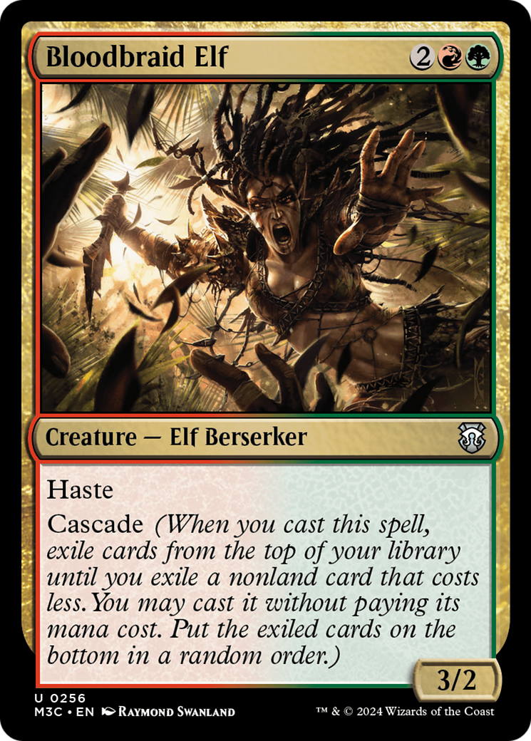 Bloodbraid Elf [Modern Horizons 3 Commander] | Magic Magpie