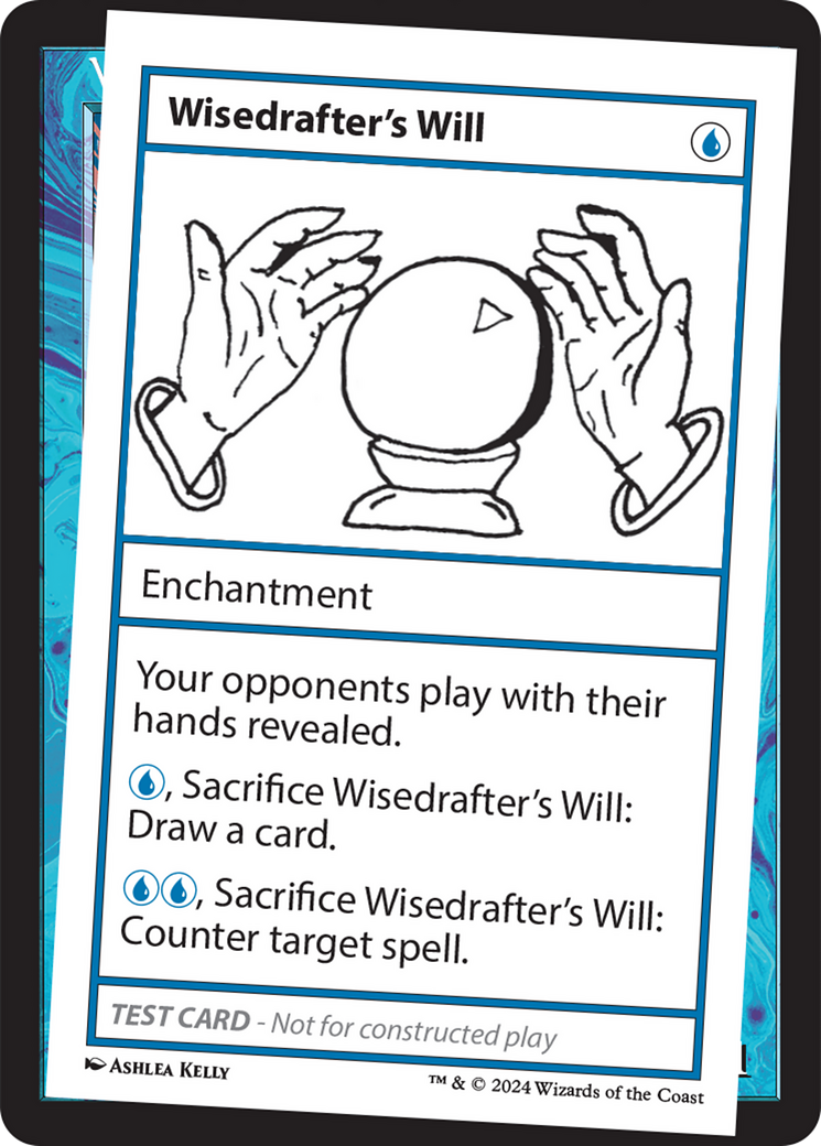 Wisedrafter's Will [Mystery Booster 2 Playtest Cards] | Magic Magpie